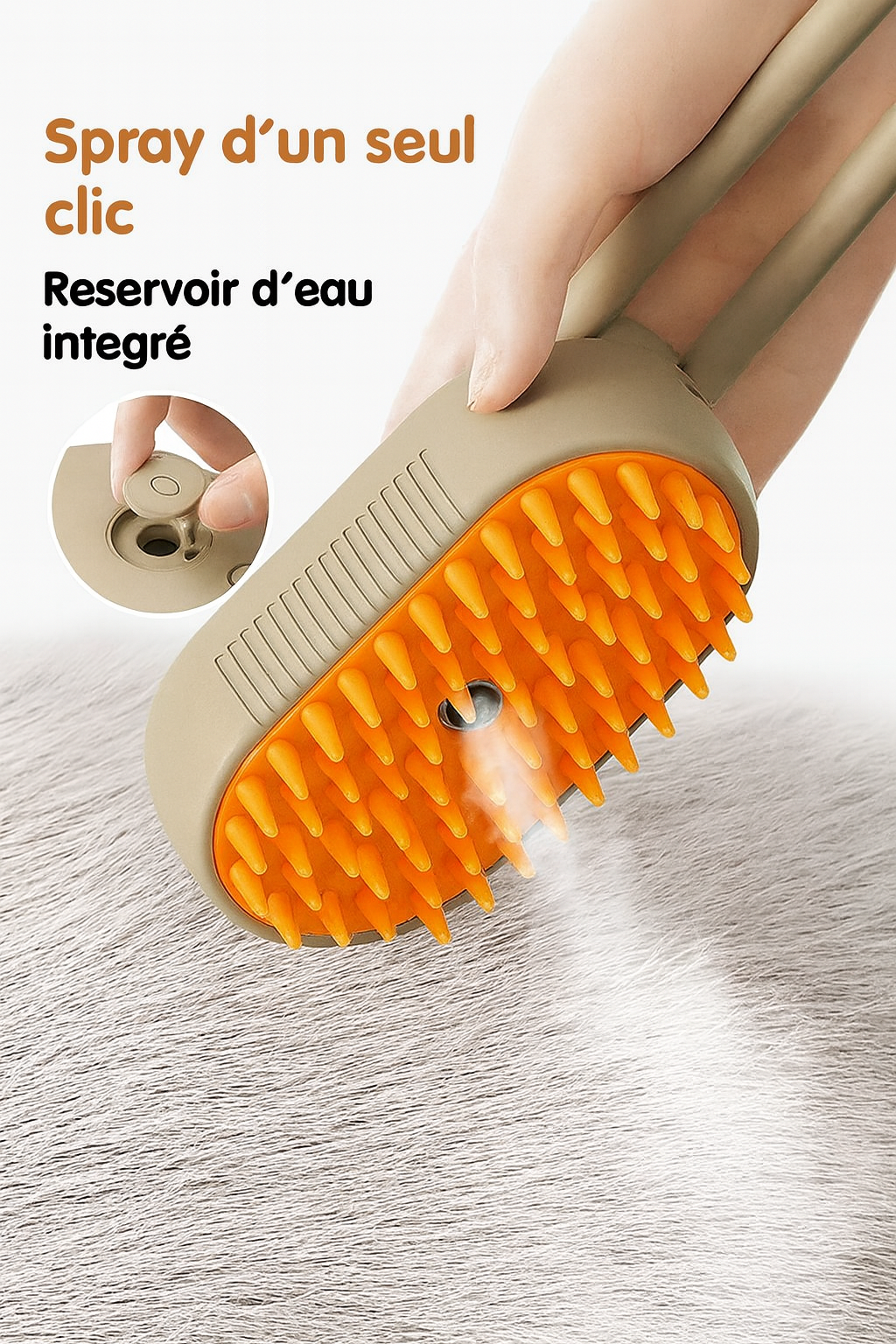 Brosse à vapeur